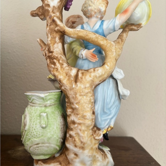 Vintage Ucagco Japan Couple In A Vineyard Gold Trim - Picture 5 of 10